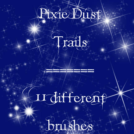 Pixie Dust Photoshop brush