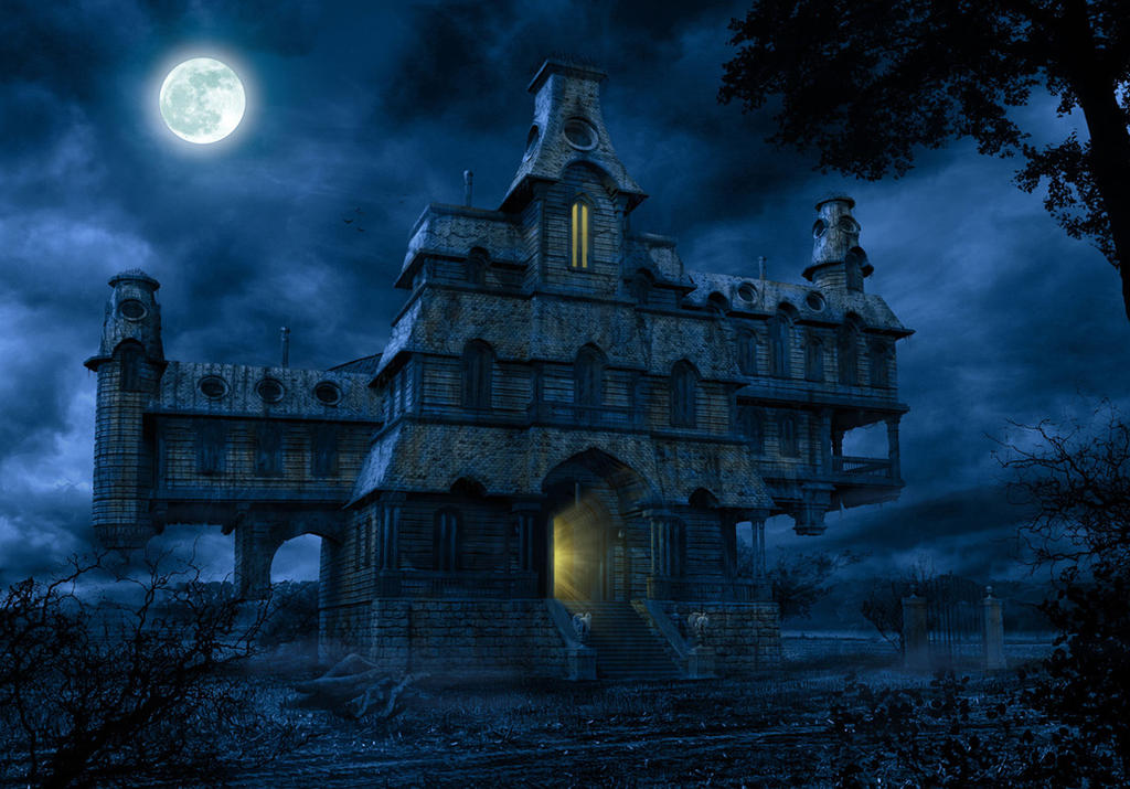 HAUNTED HOUSE by illugraphy