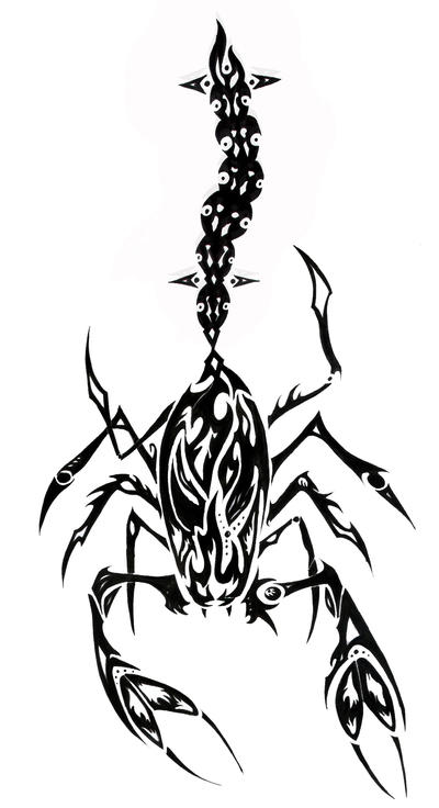 tattoo tribal. Tattoo Tribal Scorpion
